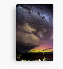 Aurora over Fedrick Henery Bay Canvas Print