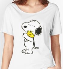 Snoopy and Woodstock Women's Relaxed Fit T-Shirt