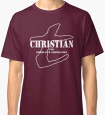 Christian for Interfaith Cooperation (dark color) Classic T-Shirt