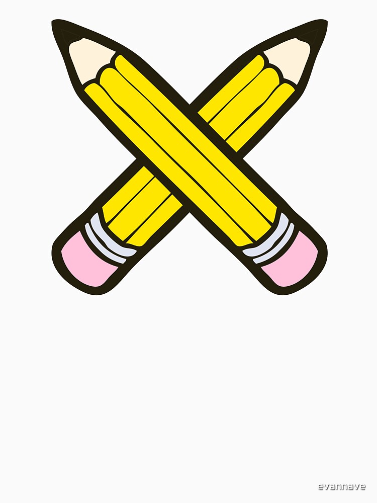 Pencil Power Blue Pattern by evannave