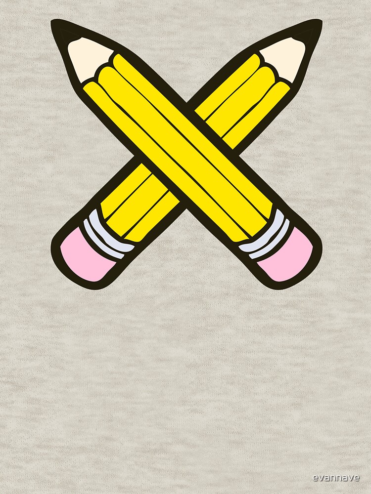 Pencil Power Blue Pattern by evannave