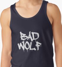 Bad Wolf #1 - White Tank Top