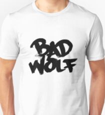 Bad Wolf #2 - Black Unisex T-Shirt