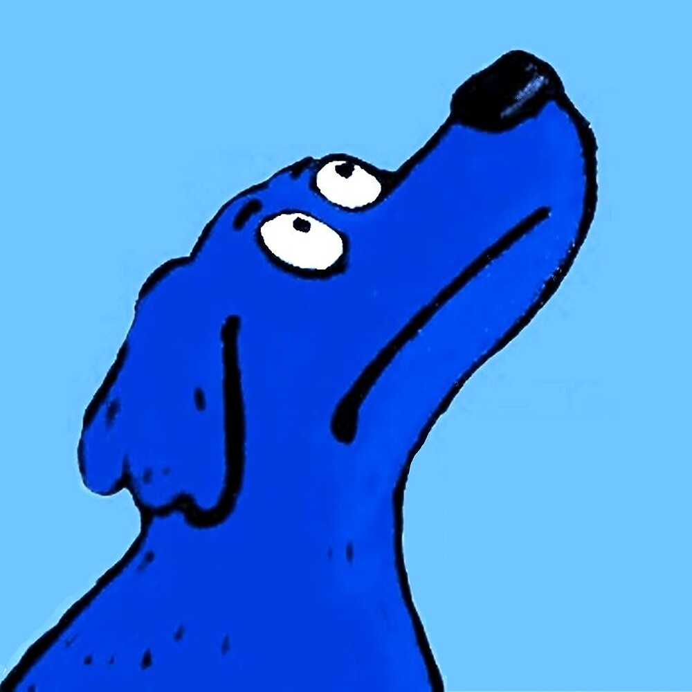BLUE DOG by paulvolker