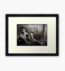 Serpent Fox Framed Print