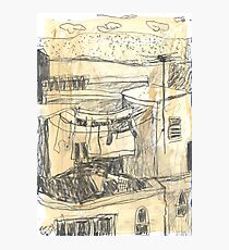 Washing on the Roof Photographic Print