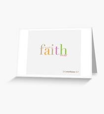 Faith Greeting Card
