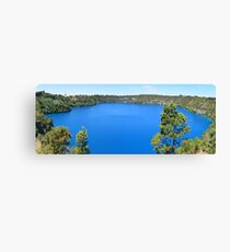 The Blue Lake Canvas Print