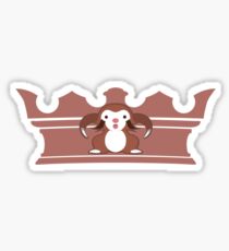 Sloth Prince Sticker