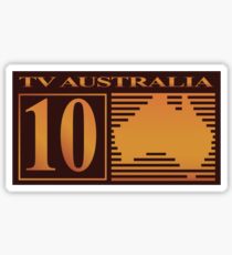 10 TV Australia Sticker