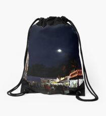 Carnival and Moon Drawstring Bag
