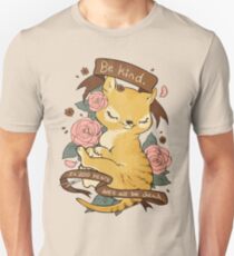 Be Kind Thylacine Unisex T-Shirt