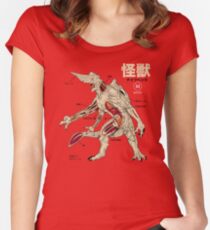 Kaiju Anatomy Women's Fitted Scoop T-Shirt