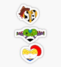 Ich liebe Toy Story Sticker