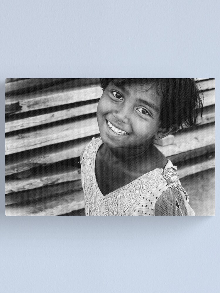 Alternate view of freedom's smile Canvas Print