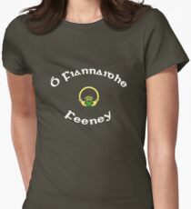 Feeney Surname - Dark Shirts with Claddagh Women's Fitted T-Shirt