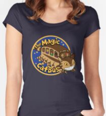 The Magic Catbus Women's Fitted Scoop T-Shirt