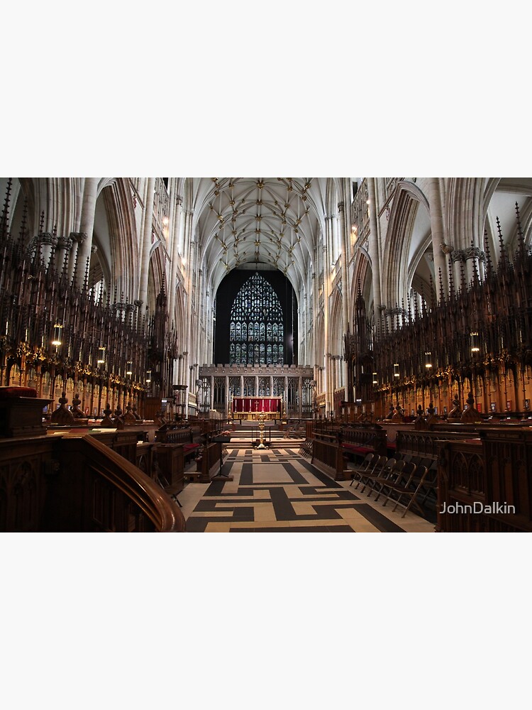 The Choir, York Minster. by JohnDalkin