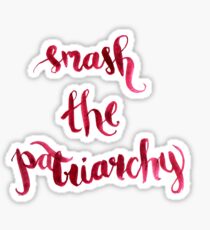 Smash The Patriarchy Sticker