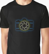 Glowing camera Graphic T-Shirt