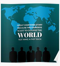 Startup Quote Poster