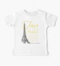Tour De France Eiffel Tower Baby Tee
