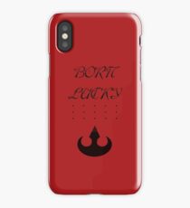 Born to Rule iPhone Case