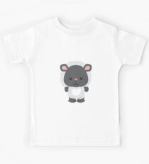 Little Farm Animal Sheep Kids Tee