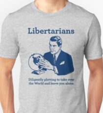 The Libertarian Plot Slim Fit T-Shirt