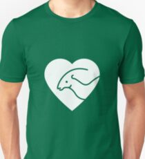 Dinosaur heart: Parasaurolophus Unisex T-Shirt