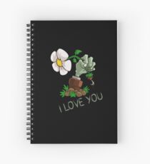 Plants vs Zombies - I Love You Spiral Notebook