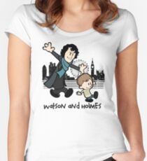 Watson and Holmes Women's Fitted Scoop T-Shirt