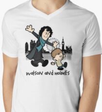 Watson and Holmes Men's V-Neck T-Shirt