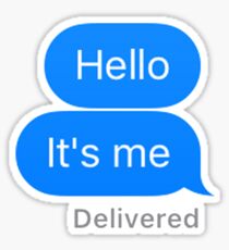 Hello Sticker