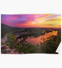 Historic View - Harpers Ferry, WV Poster