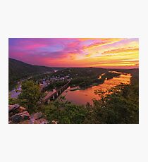 Historic View - Harpers Ferry, WV Photographic Print