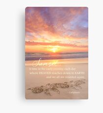 The Sunset Metal Print
