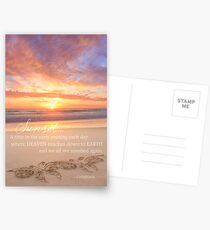 The Sunset Postcards