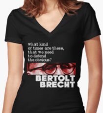 The Obvious Women's Fitted V-Neck T-Shirt