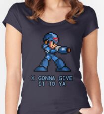 X Gonna Give it to Ya Women's Fitted Scoop T-Shirt