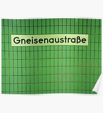 Gneisenaustraße Poster