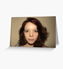 Face Greeting Card