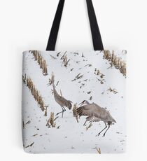 Dancing Crane Tote Bag