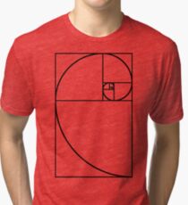 Golden Ratio - Transparent Tri-blend T-Shirt