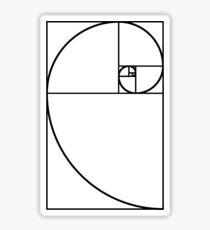 Golden Ratio - Transparent Sticker