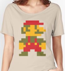 8 bit Mario V.2 Women's Relaxed Fit T-Shirt