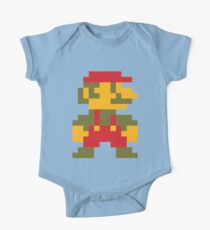 8 bit Mario V.2 One Piece - Short Sleeve