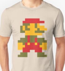 8 bit Mario V.2 Unisex T-Shirt