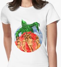 Beach Girls and the Monster Women's Fitted T-Shirt