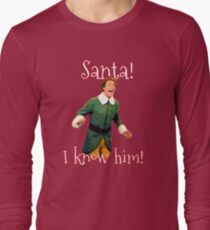 Sankt! Ich kenne ihn! Langarmshirt
